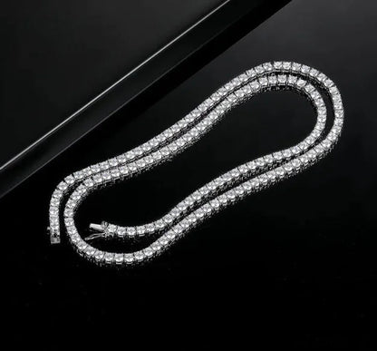 925 Silver Four - Claw Necklace - Catch Cards