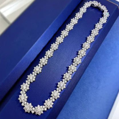 925 Sterling Silver Sunflower Necklace - Catch Cards