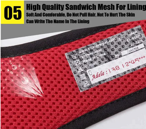 Truelove Adjustable Reflective Nylon Dog Harness WEM Support (www.WEM.support)