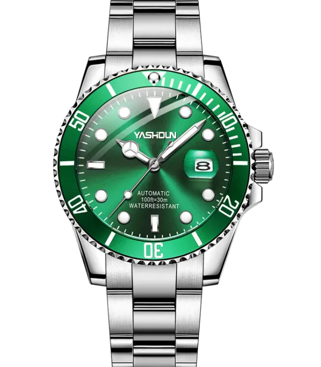 Modern Skeleton Steel Watch WEM Support (www.WEM.support)