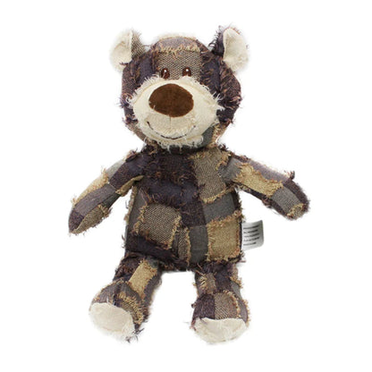 Bear Plush Squeaky Chew Toy WEM Support (www.WEM.support)