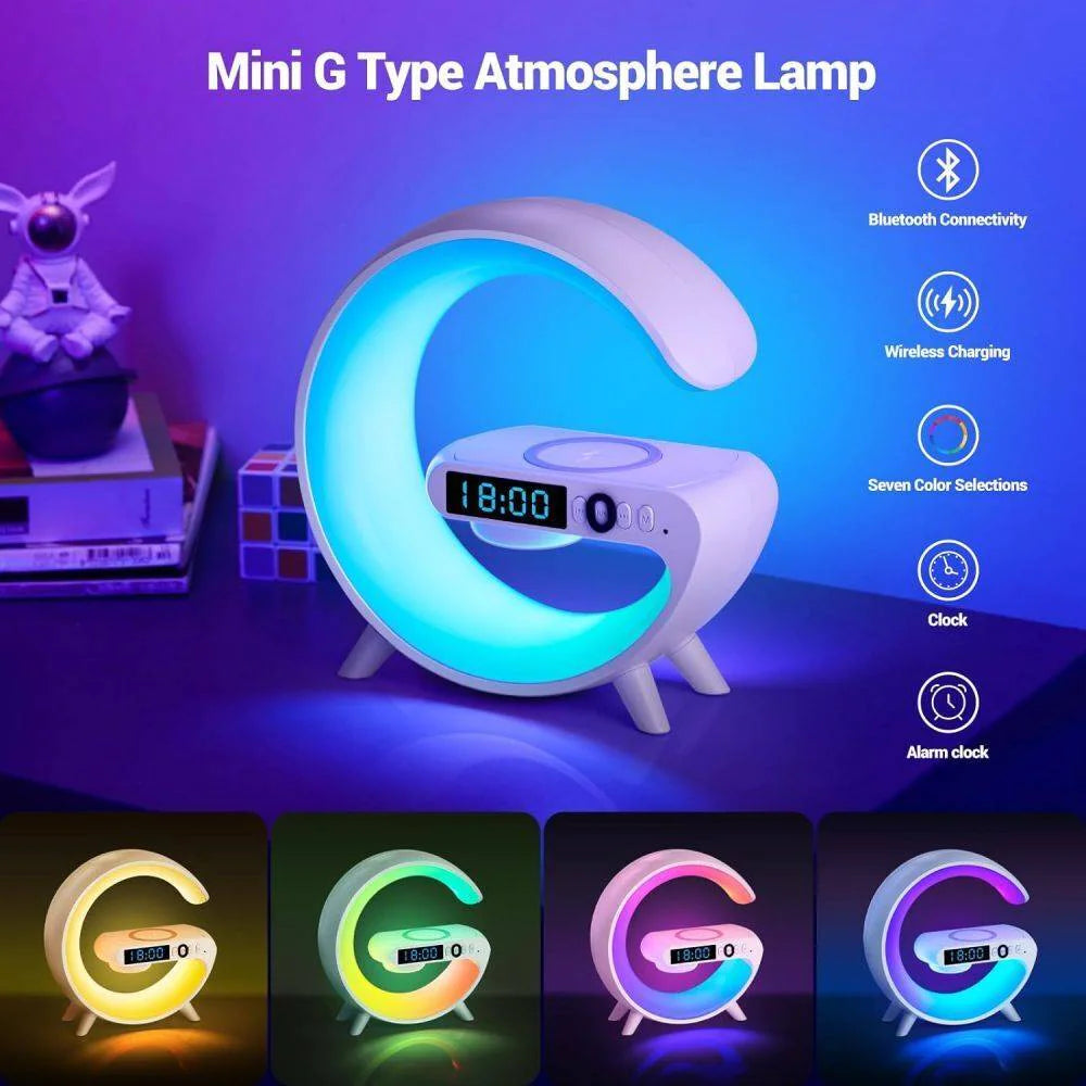 Smart G Lamp Night Light Bluetooth Speaker WEM Support (www.WEM.support)