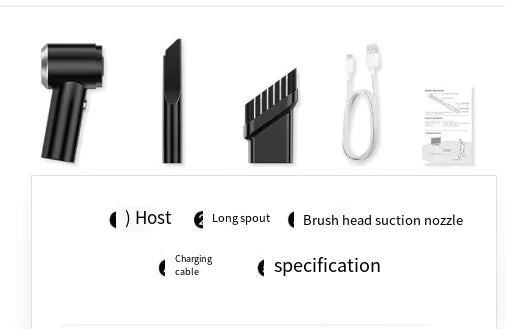 Strong Suction Car Vacuum Cleaner WEM Support (www.WEM.support)