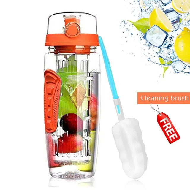 32 OZ Frucht-Infuser-Trinkflasche WEM Support (www.WEM.support)