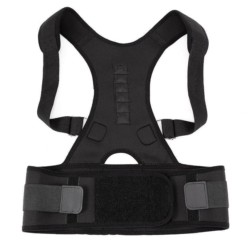 Posture Corrector Support Magnetic Back Shoulder Brace Belt Band For Men Women WEM Support (www.WEM.support)