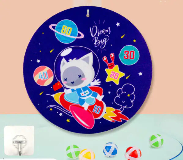 Spot Wholesale Children's Sticky Ball Dart Board Cartoon Fun Dart Board Plus Velvet A Variety Of Creative Cartoon WEM Support (www.WEM.support)
