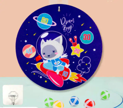 Spot Wholesale Children's Sticky Ball Dart Board Cartoon Fun Dart Board Plus Velvet A Variety Of Creative Cartoon WEM Support (www.WEM.support)
