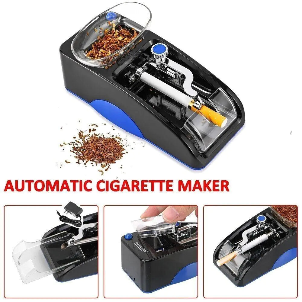 Cigarette Machine Automatic Electric Rolling Roller Tobacco Injector Maker US WEM Support (www.WEM.support)