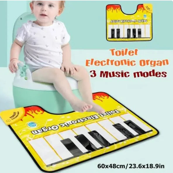 Tapete Musical para Banheiro com Teclado Elétrico Sensível ao Toque WEM Support (www.WEM.support)