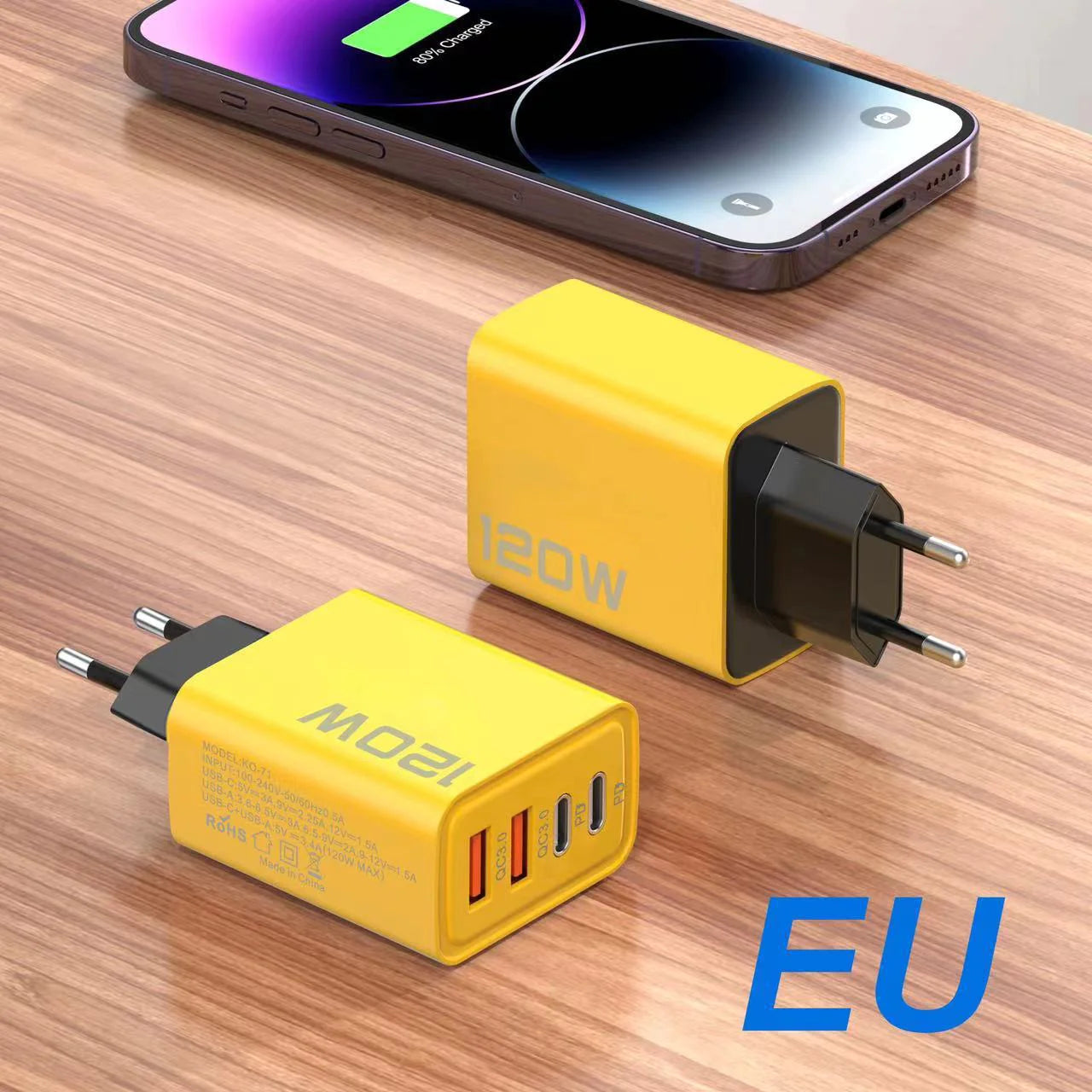 Dual PD & USB Charger WEM Support (www.WEM.support)