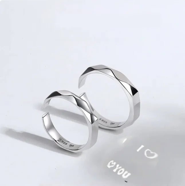 S925 Sterling Silver Hidden Heart Ring WEM Support (www.WEM.support)