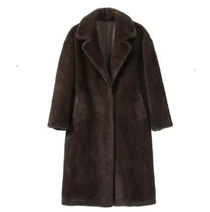 Women's Thickened Mink Velvet Coat – Autumn & Winter Warmth WEM Support (www.WEM.support)
