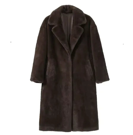 Women's Thickened Mink Velvet Coat – Autumn & Winter Warmth WEM Support (www.WEM.support)