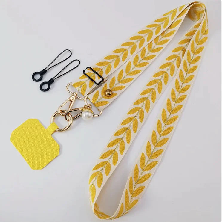 Hands-Free Crossbody Phone Lanyard WEM Support (www.WEM.support)