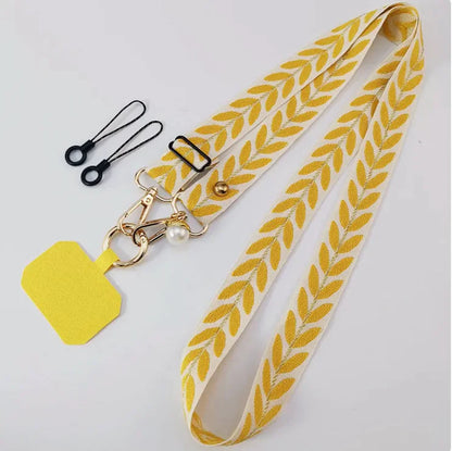 Hands-Free Crossbody Phone Lanyard WEM Support (www.WEM.support)