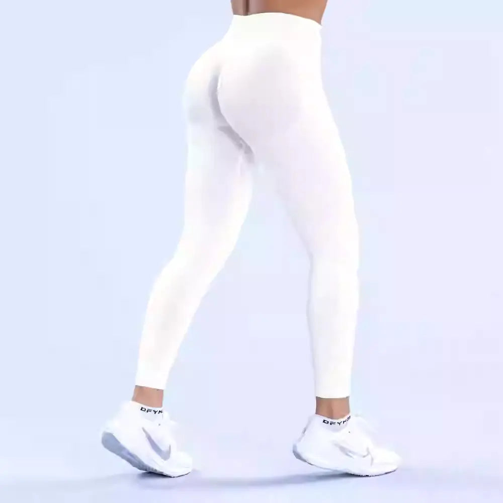 Three-stage Hip Lifting Seamless Low Waist Yoga Trousers Fitness WEM Support (www.WEM.support)