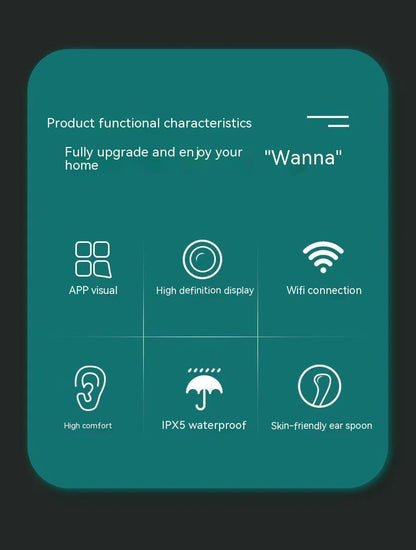 Wireless Smart HD Ear Endoscope WEM Support (www.WEM.support)