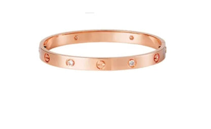 Gold Color Crystal Bracelets for Women WEM Support (www.WEM.support)