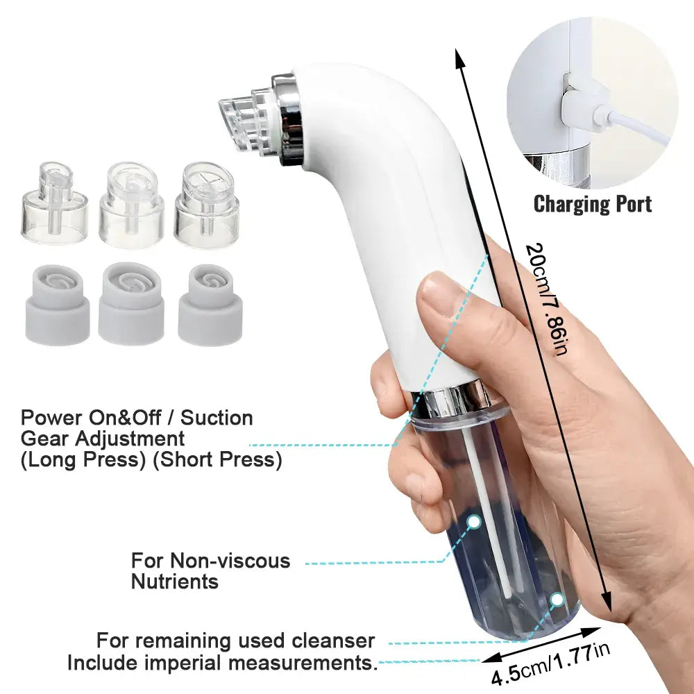Blackhead Remover Pore Vacuum WEM Support (www.WEM.support)