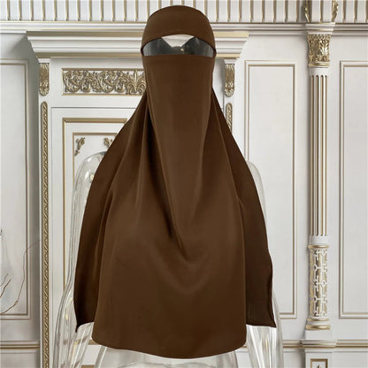 Fashion Solid Color Women's Veil WEM Support (www.WEM.support)