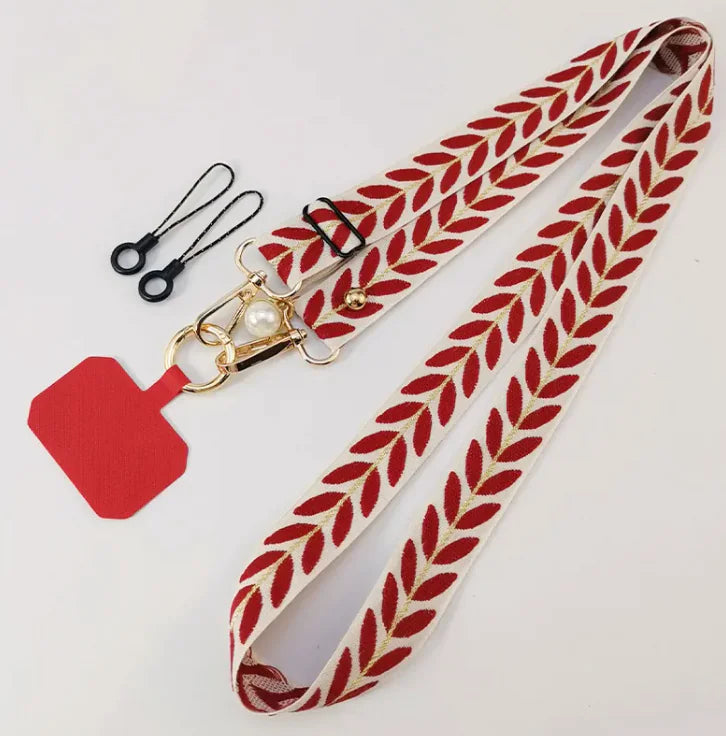 Hands-Free Crossbody Phone Lanyard WEM Support (www.WEM.support)