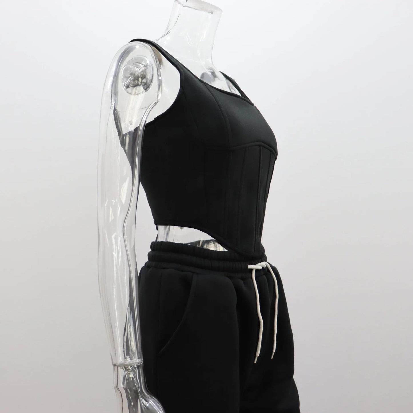 Gray Hooded 3-Piece Set WEM Support (www.WEM.support)