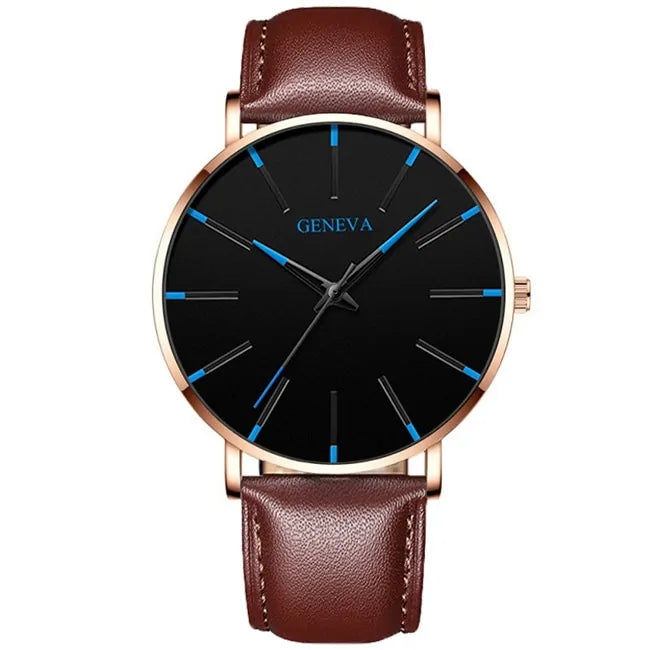 Minimalist Ultra Thin Watches For Men WEM Support (www.WEM.support)