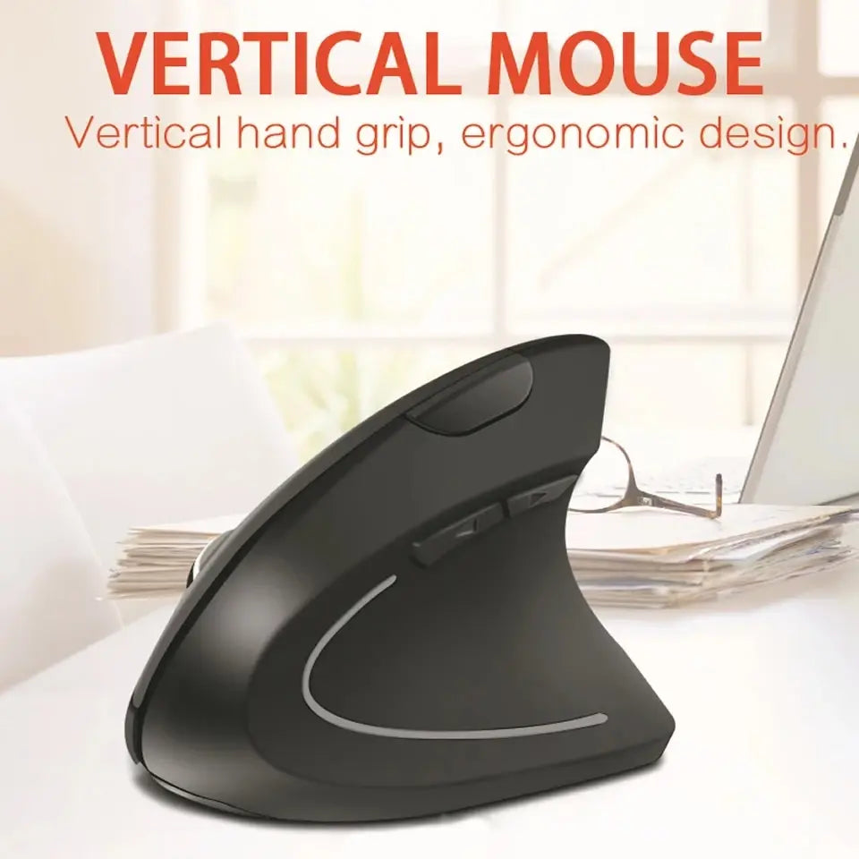 Wireless Vertical Mouse WEM Support (www.WEM.support)