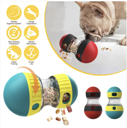 Interactive Food Dispensing Dog Toy Puzzle WEM Support (www.WEM.support)