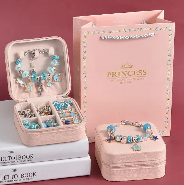 Children's Educational Handmade Diy Beaded Bracelet Suit WEM Support (www.WEM.support)