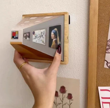 3D Naked Eye Vision Night Light Wall Lamp WEM Support (www.WEM.support)