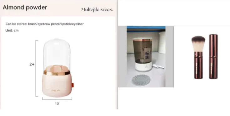 Women Eye Shadow Brush Cleaning Tool WEM Support (www.WEM.support)