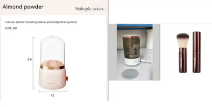 Women Eye Shadow Brush Cleaning Tool WEM Support (www.WEM.support)