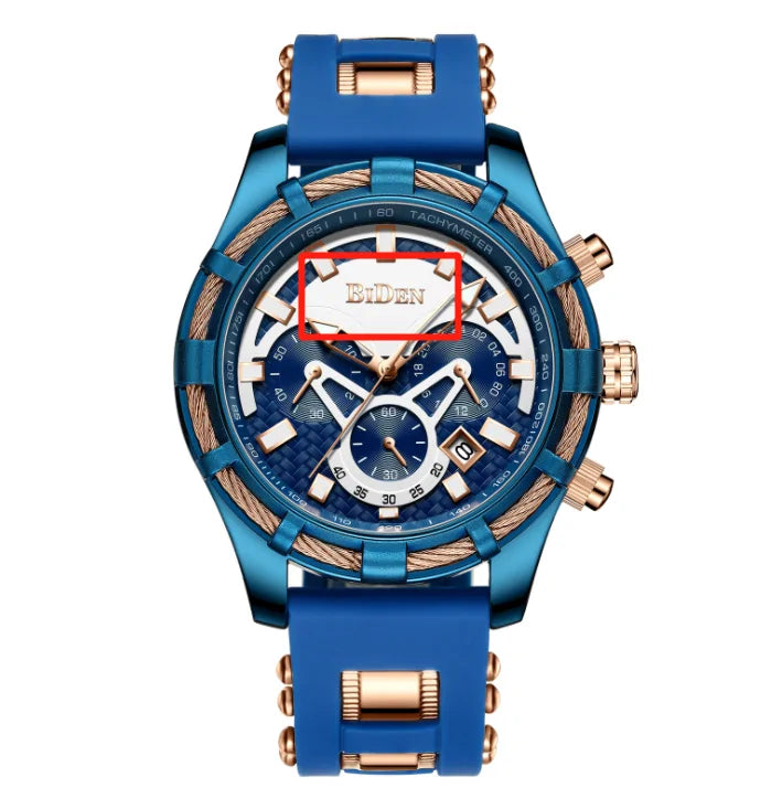 Waterproof Chronograph Wrist Watch WEM Support (www.WEM.support)