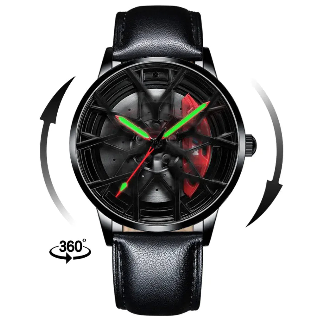 Men's Waterproof Brake Disc Watch WEM Support (www.WEM.support)