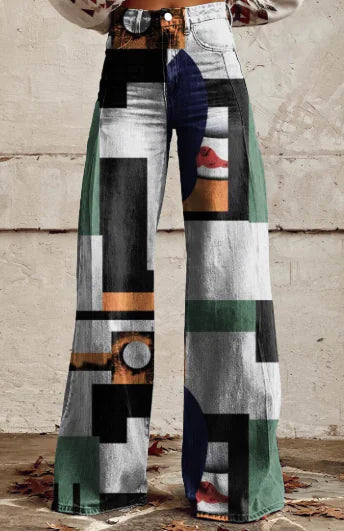 Aurelia Retro Flared Pants para Mujer HejK.com Marketplace LLC