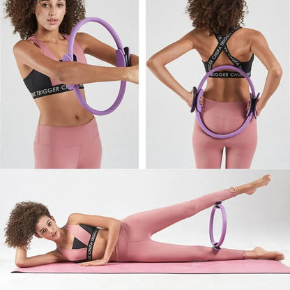 Dual Grip Yoga Pilates Ring HejK.com