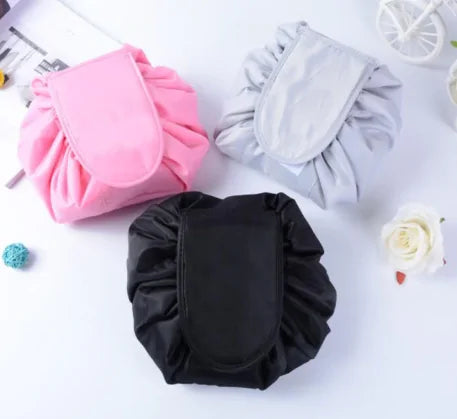Cosmetic Bag Professional Drawstring Makeup Case WEM Support (www.WEM.support)