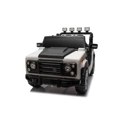 12v7a 30wX2 Tração nas Quatro Rodas com Assentos de Couro, Partida com Um Botão, Marcha Frente e Ré, Velocidades Alta e Baixa, Música, Faróis, Display de Energia e Duas Portas que Podem Ser Abertas WEM Support (www.WEM.support)