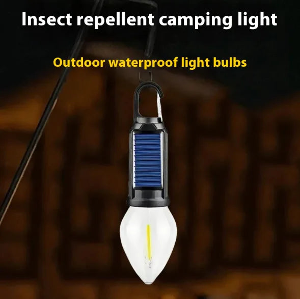 Luz de Camping Solar y Mata Mosquitos HejK.com