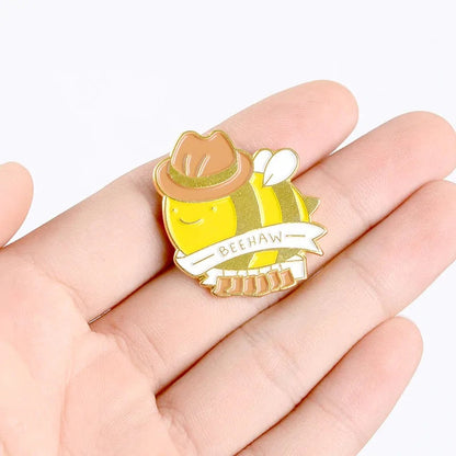 Bee Haw Brooch WEM Support (www.WEM.support)