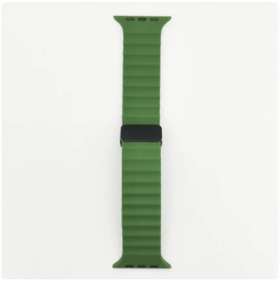 Marine Silicone Strap with Folding Buckle WEM Support (www.WEM.support)