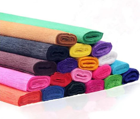 Decorative Crepe Paper Roll WEM Support (www.WEM.support)