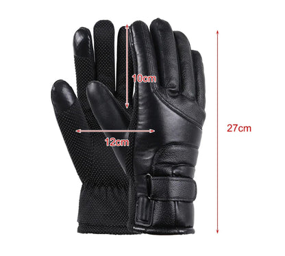 Electric USB Heated Gloves Winter Warming Thermal Ski Snow Hand Warm Windproof WEM Support (www.WEM.support)