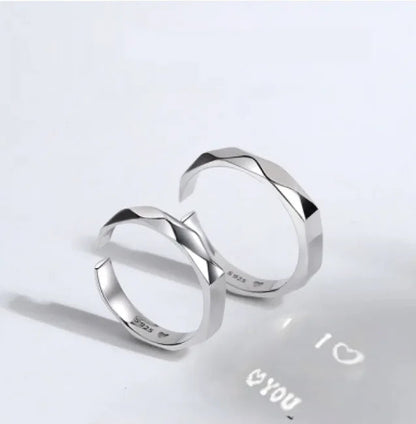 S925 Sterling Silver Hidden Heart Ring WEM Support (www.WEM.support)