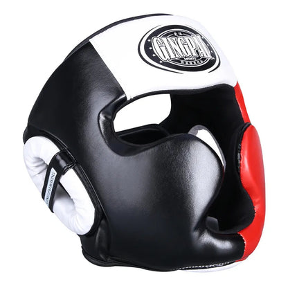 Closed Head Protection Nose Bridge Boxing Fighting Helmet Full Surrounding Training Protector Free Fighting Mask Head Gear WEM Support (www.WEM.support)