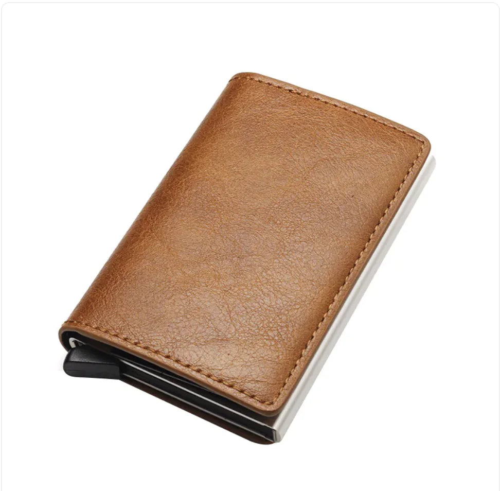 Auto-Flex Aluminum Alloy Card Holder Wallet WEM Support (www.WEM.support)