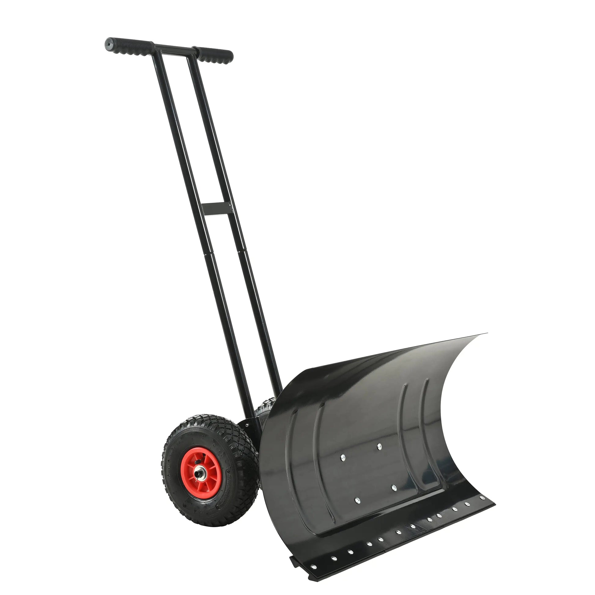 Snow Removal Shovel - Heavy Duty Snow Removal Shovel - Efficient Snow Removal Tool - Ergonomic Design, Powder-coated Steel For Long-lasting Performance WEM Support (www.WEM.support)