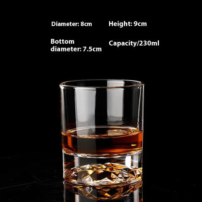 Crystal Whiskey Shot Glass Set WEM Support (www.WEM.support)