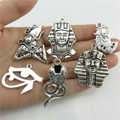 Pharaoh Snake Cobra Guard Amulet Eye Pendant WEM Support (www.WEM.support)